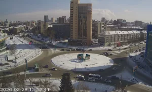 Веб-камера Новосибирска, Площадь Лунинцев