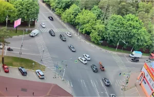 Веб-камера Раменское, Пересечение улиц Народная и Чугунова