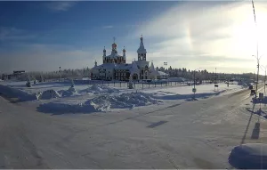 Веб-камера Усинска, Церковь Воскресения Христова