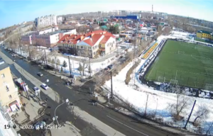 Веб-камера Челябинска, Перекресток улиц Кузнецова и Калининградская