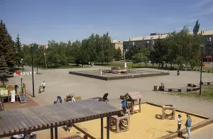 Веб-камера Копейска, Площадь Трудовой Славы