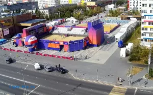 Веб-камера Нового Уренгоя, Центральная площадь