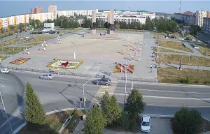 Веб-камера Нового Уренгоя, Площадь памяти