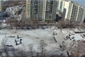 Веб-камера Копейска, Сквер Калинина