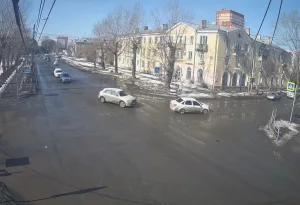 Веб-камера Копейска, Пересечение улиц Борьбы и Кузнецова