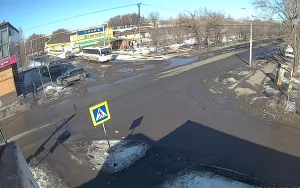 Веб-камера Копейска, Пересечение улиц Мира и Бажова