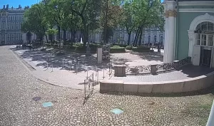 Веб-камера Санкт-Петербурга, Большой парадный двор Эрмитажа