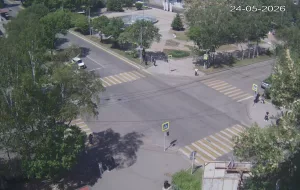 Веб-камера Уссурийска, Пересечение улиц Ленина и Суханова
