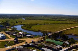 Веб-камера Сура, Река Сура