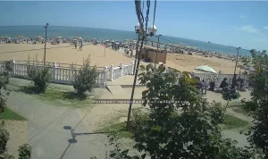 Веб-камера Каспийска, Городской пляж
