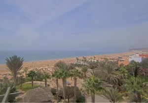 Веб-камера Марокко, Тагазут, Отель Paradis Plage