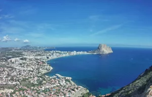 Веб-камера Панорама Кальпе, Испания