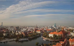 Веб-камера Панорама Вроцлава, Польша