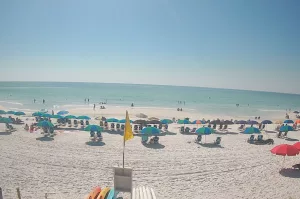 Веб-камера Дестина, Пляж курортного комплекса Sandpiper Cove